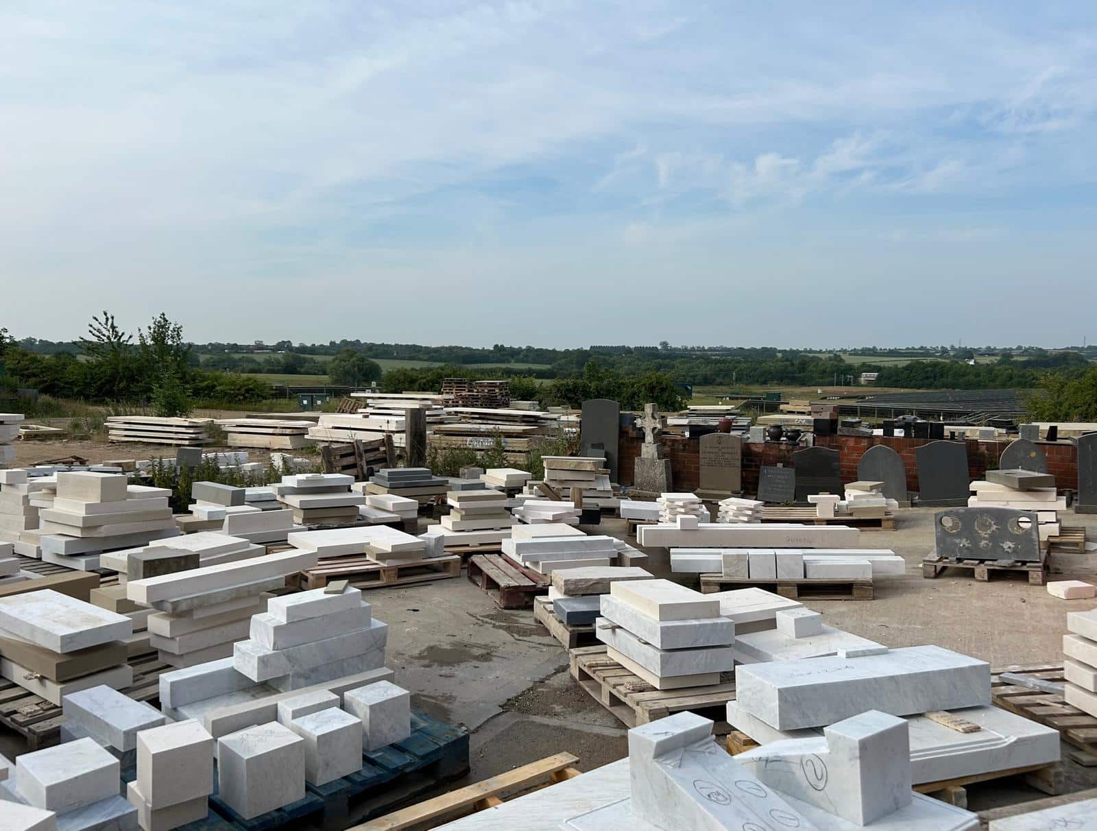 wideshot showing a collection of stones